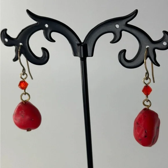 Red Earrings lot - Picture 2 of 3